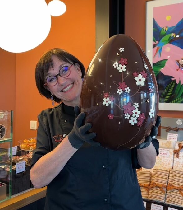 Cette année gagnez un oeuf géant pour Pâques!