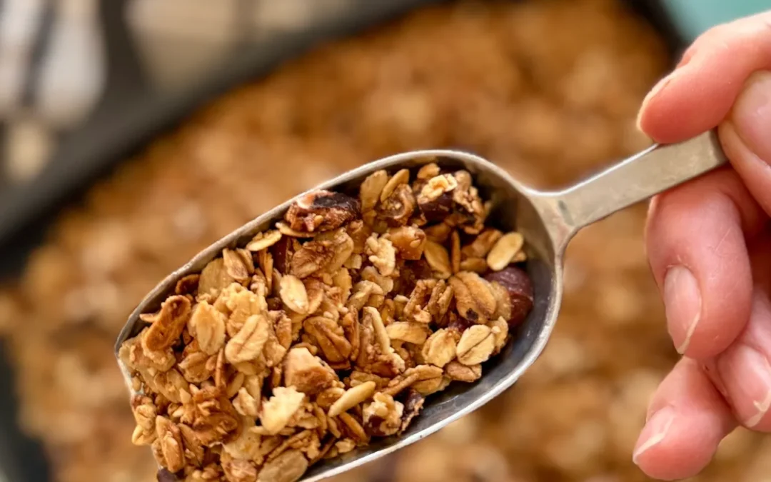 Granola au sirop d&rsquo;érable
