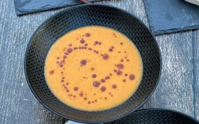 Soupe de lentilles corail aux épices